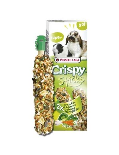 Crispy Sticks aux légumes pour lapins et cobayes - 2x55g