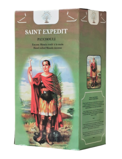 1 étui de 12 bâtons d'Encens -St Expédit - Patchouli