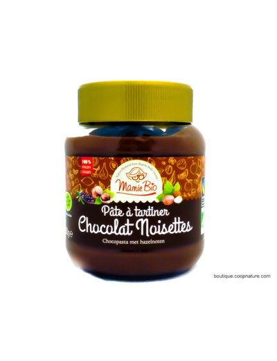 Pâte à Tartiner Chocolat Noisettes Bio 350g