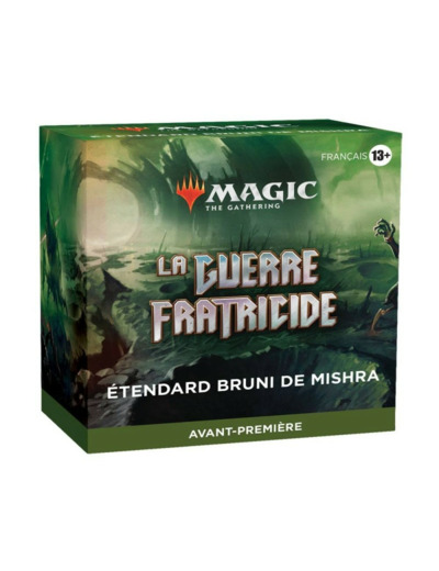Pack d'avant-première MTG: La Guerre Fratricide (Étendard bruni de Mishra)