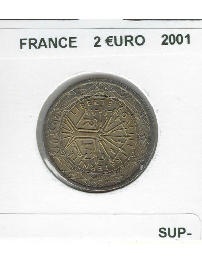 FRANCE 2001 2 EURO SUP-