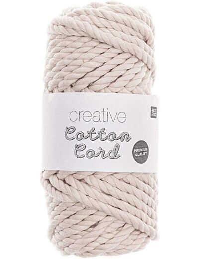 Creative Cotton Cord natur Ecru