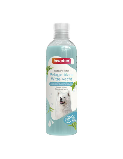 Shampooing Essentiel pour chien au pelage blanc - 250 ml