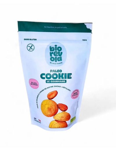 Paleo Cookie au Cacao-Le Gourmand-115g-BioRévola