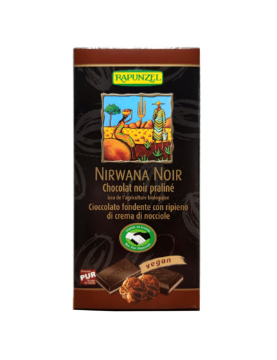 Chocolat Noir Nirwana Praliné Bio 100g