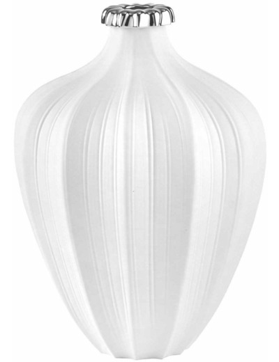 VASE EN VERRE ACQUA L.20cm H.38cm