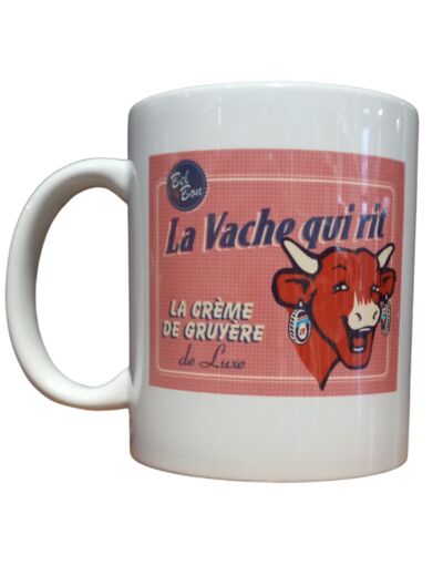 Mug Céramique - La Vache Qui Rit - La Crème De Gruyère - Editions Clouet.