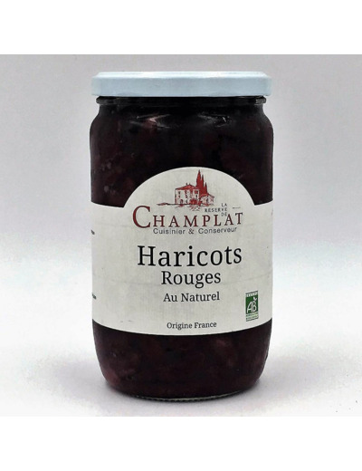 Haricot rouge au naturel 520g ne RESERVE DE CHAMPLA