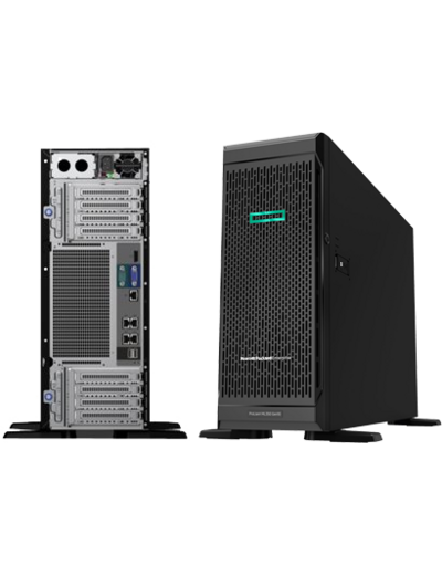 HP ProLiant ML350 Gen10 - Xeon 32Go 4To - Tour serveur