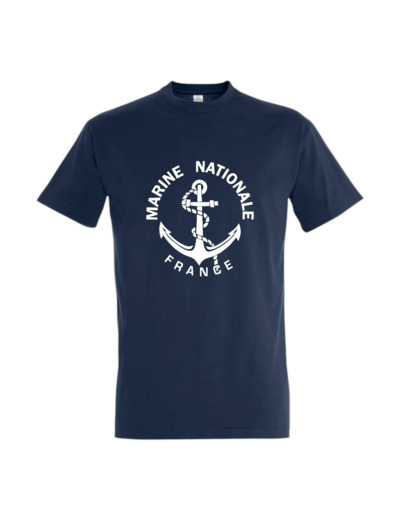 T-shirt Marine Nationale (bleu marine)