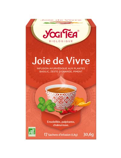 Infusion joie de vivre bio-17 sachets-Yogi Tea