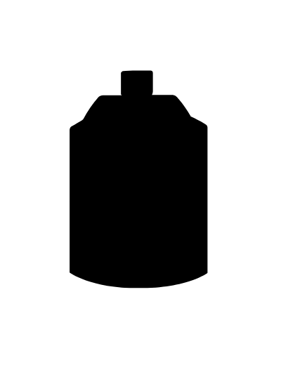 Peinture Warhammer - Spray - Bombe - Chaos Black 400ml