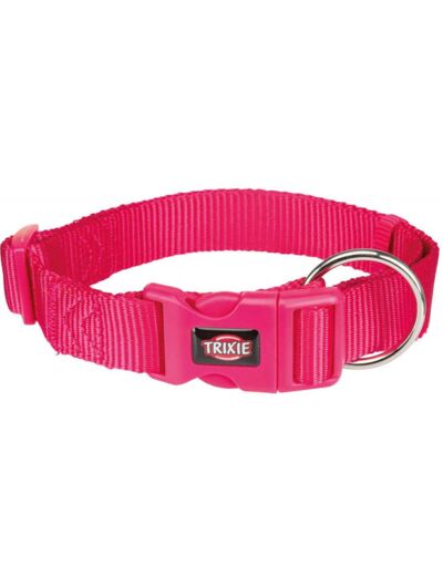 Collier en nylon Fushia - 40/65cm