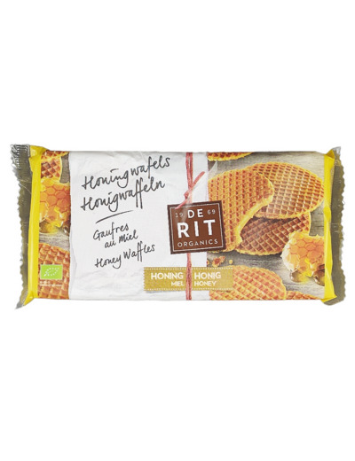 Gaufrettes au Miel 175g Bio