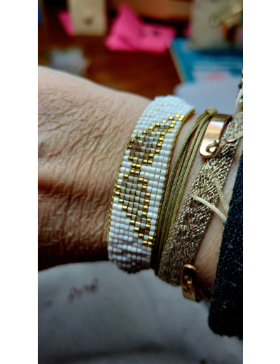 BRACELET LIEN TISSÉ ANGE