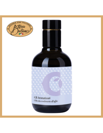 Huile d'olive à l'ail