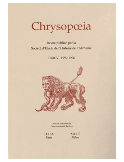 Chrysopoeia Tome 5/1992-1996