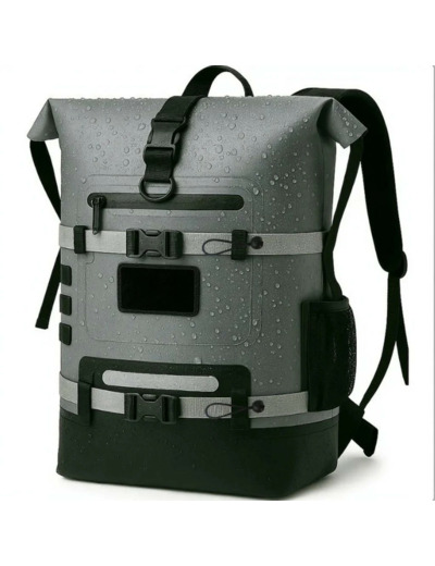 Sac à dos étanche FD Marine modulable 20/40L (gris)