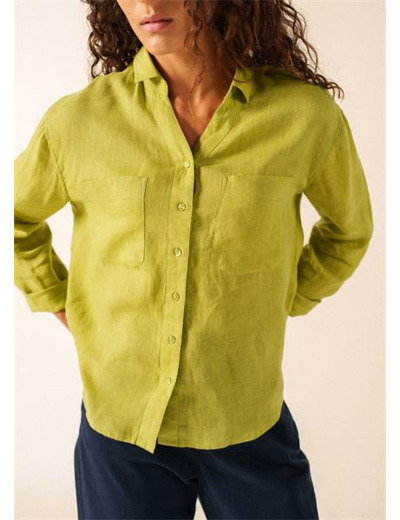 Chemise Charlène Manches 3/4 en lin