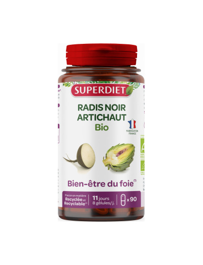 Radis noir Artichaut Bio 90 gélules