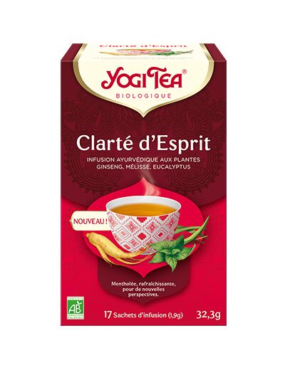 Infusion Clarté d'Esprit-17 sachets-Yogi Tea