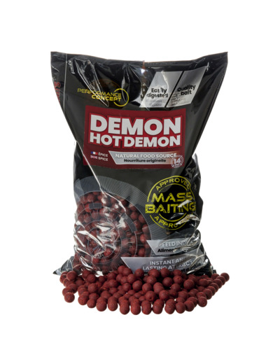 boilie  mass baiting hot demon