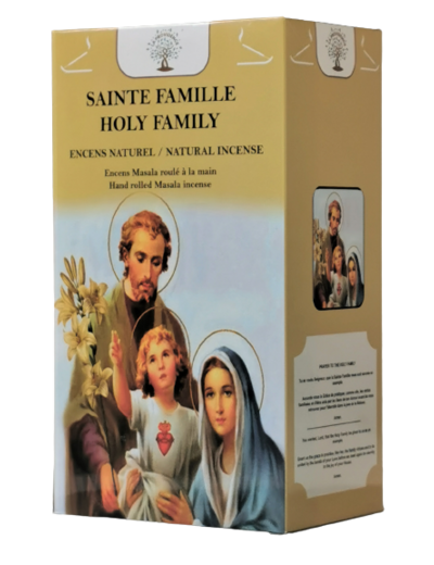 1 étui de 12 bâtons d'Encens - Ste Famille - Naturel