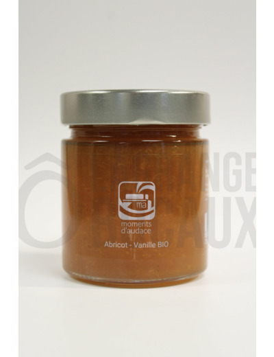 Confiture d'Abricot Vanille Bio - Moments d'Audace