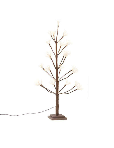 Arbre lumineux à LED marron 40x90x40cm