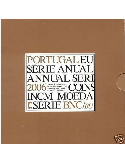 Portugal 2006 BU Serie 8 monnaies