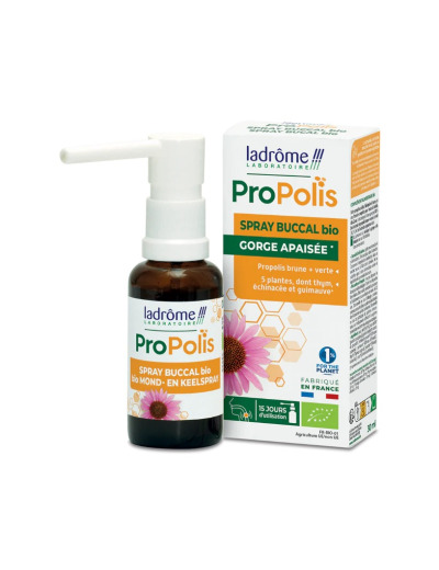Spray buccal BIO Propolis + 5 plantes 30ml