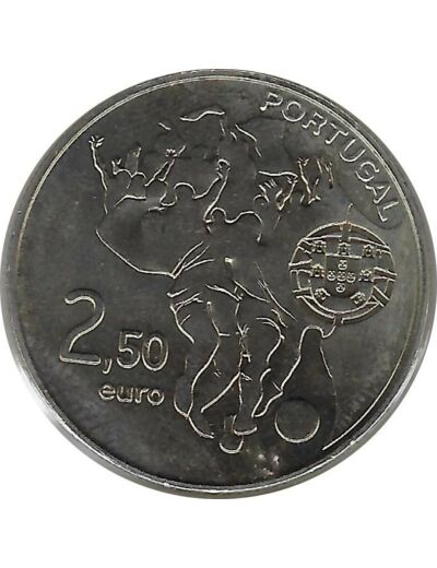 PORTUGAL 2010 2.50 EURO MONDIAL DA FIFA AFRICA DO SUL SUP