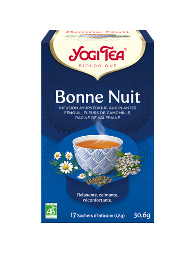 Infusion Bonne nuit Bio-17sachets-Yogi Tea