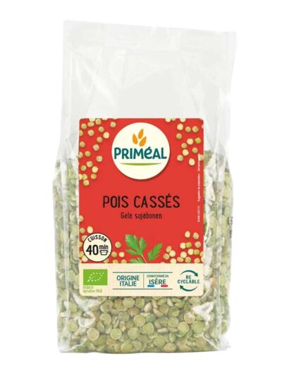 Pois cassés Bio-500g-Priméal