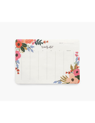 Bloc de bureau - Lively Floral - Rifle Paper Co