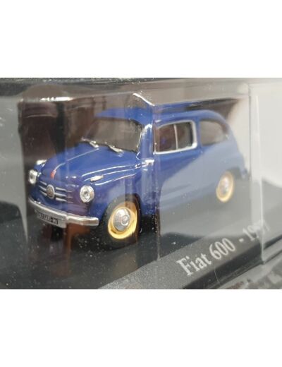 FIAT 600 1957 BLEU 1/43 BOITE D'ORIGINE