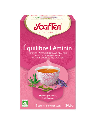 Infusion équilibre féminin bio-17 sachets-Yogi Tea