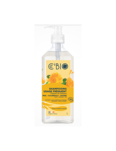 Shampooing usage fréquent Miel Calendula Avoine 1L