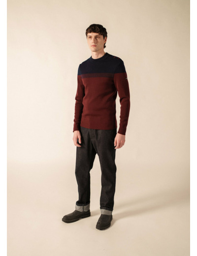 Pull marin Bretagne 100% laine  Saint James
