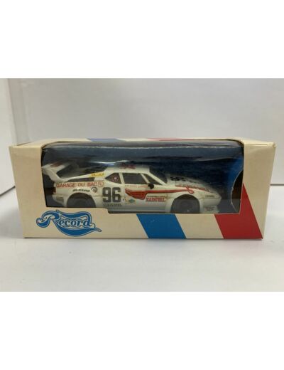 BMW M1 SAINVAIL 24H DU MANS 1980 BLANC 1/43 BOITE D'ORIGINE RECORD