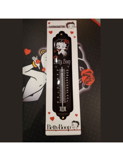 Thermomètre Betty Boop coquine. Déco US.