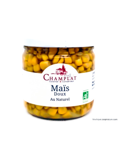 Maïs Doux au Naturel Bio 340g