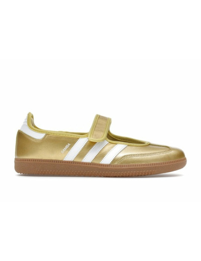 adidas Samba Jane Gold Metallic White (Femme)