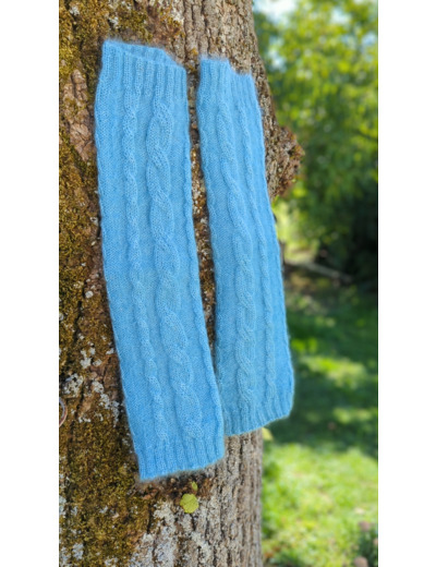 Guêtres COCOONING - Bleu ciel