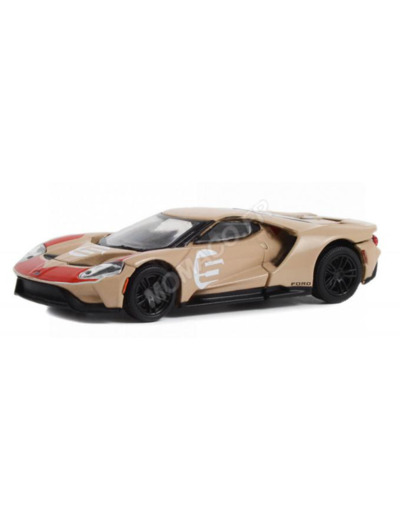 Greenlight 30413 - Ford GT 2022 "Héritage édition" 24h du Mans 1966 - 1/64