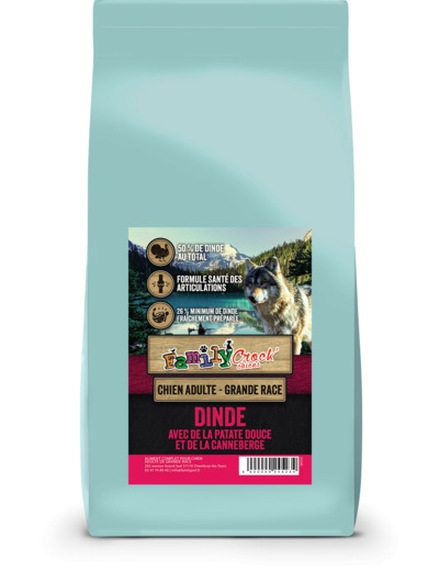 Grain Free Dinde & Cranberry pour Chien Maxi Adulte - 12kg