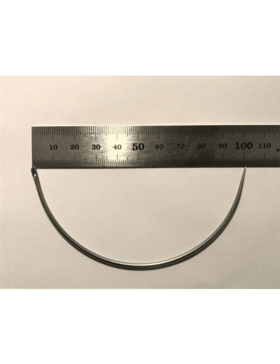 Carrelet courbe 150mm - Chas côté G959-150