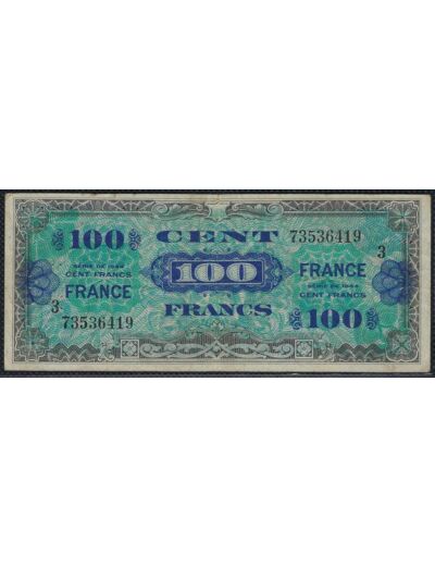 FRANCE 100 FRANCS FRANCE Type 1945 SERIE 3 TB+ 419