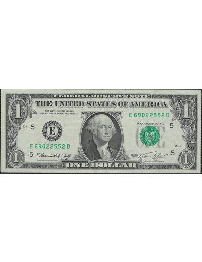 U.S.A VIRGINIE 1 DOLLAR 1974 SERIE D295 TTB+ W455