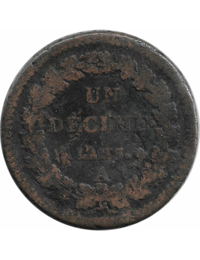 FRANCE UN DECIME DUPRE AN 5 A TB